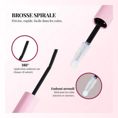Hworld Kit d’Extensions de Cils à Faire à la Maison | Fibres PBT Premium