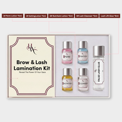 Kit pour rehaussement de cils et sourcils