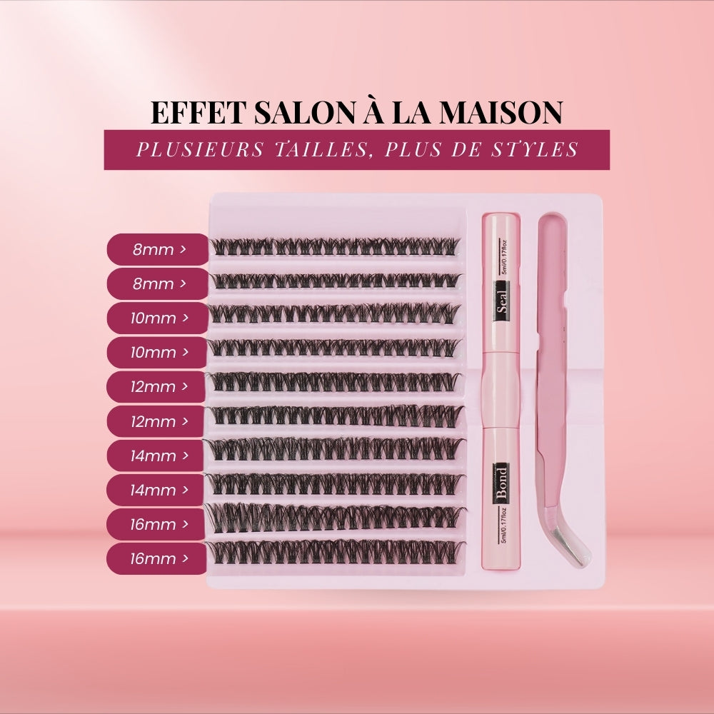 Differentes tailles