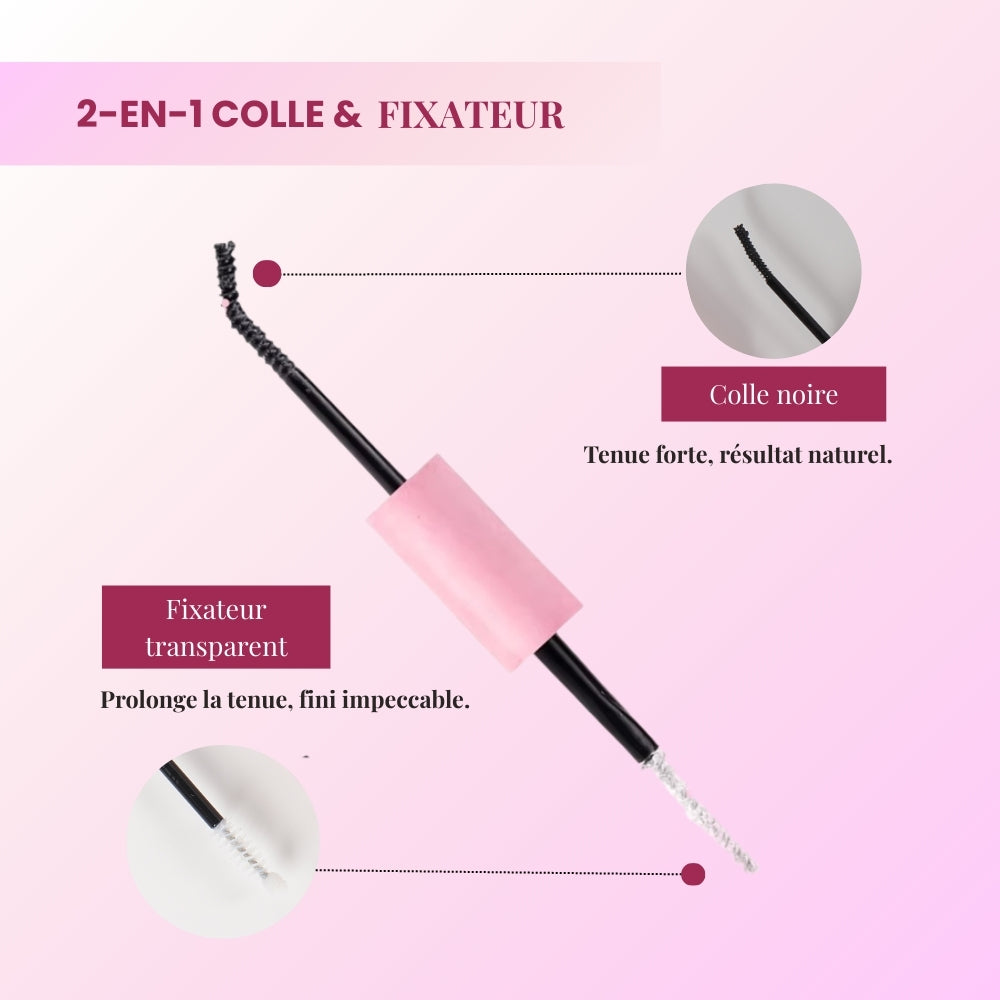 colle et fixateur