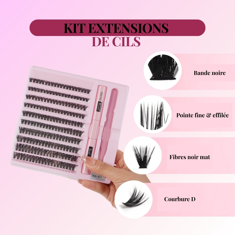 kit extensions de cils 
